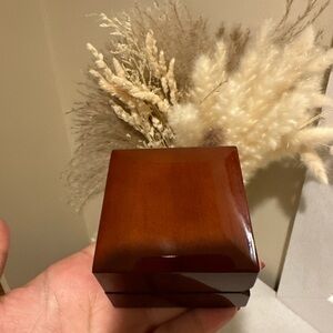 Glossy Wooden Jewelry Box